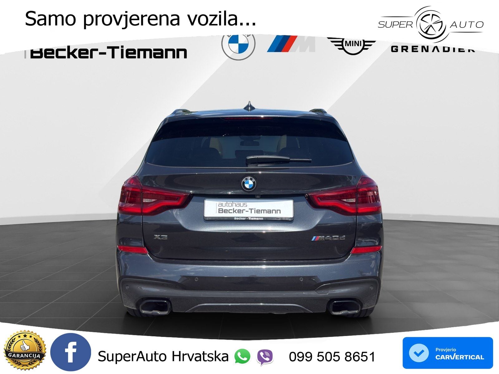 BMW X3 M40d xDrive Steptronic LED+GR SJED+ACC