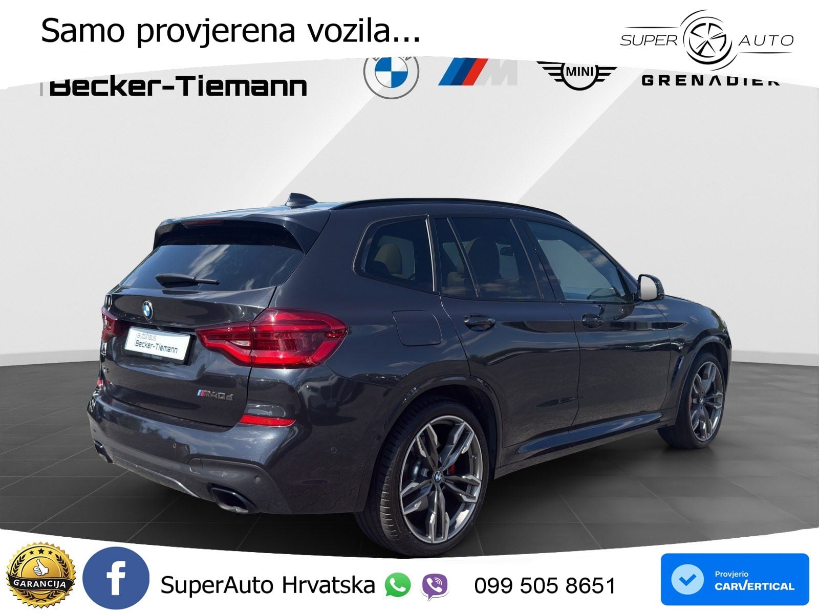 BMW X3 M40d xDrive Steptronic LED+GR SJED+ACC