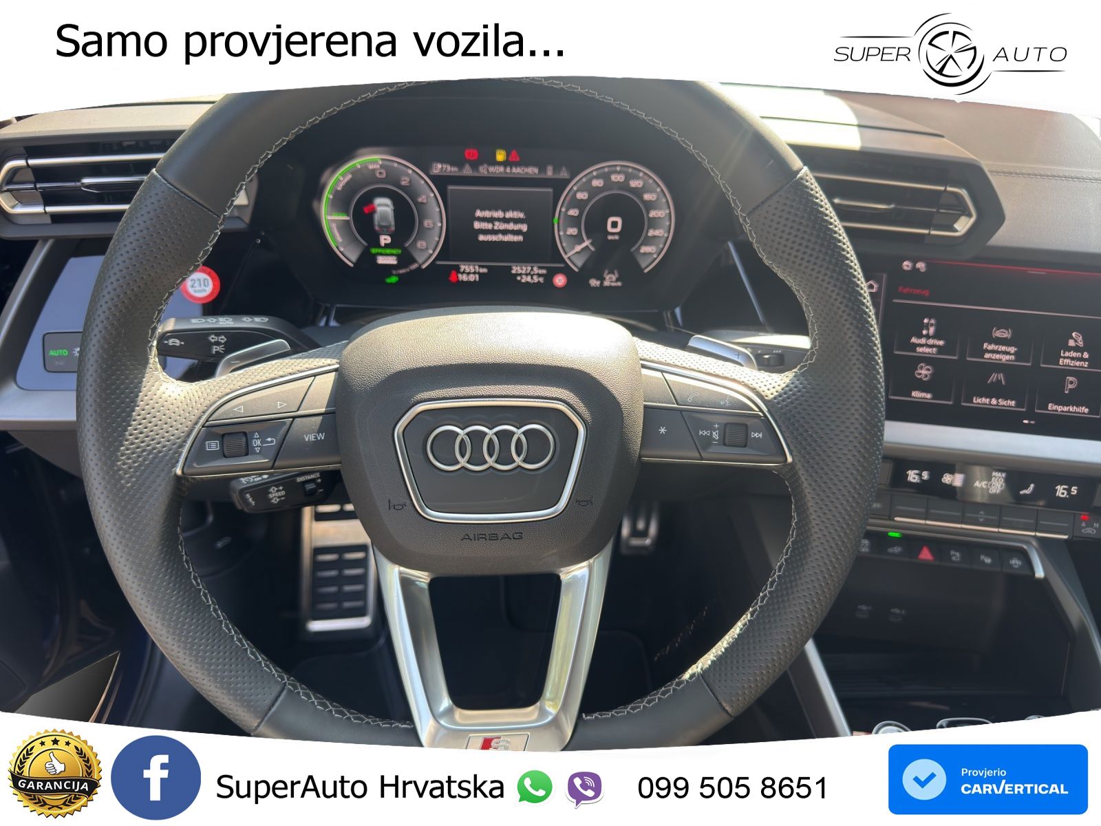 Audi A3 45 TFSIe (272 KS) S tronic LED+GR SJED+ACC