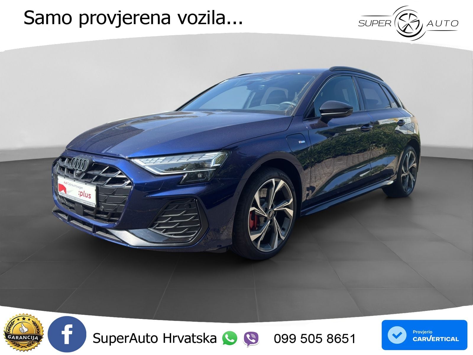 Audi A3 45 TFSIe (272 KS) S tronic LED+GR SJED+ACC