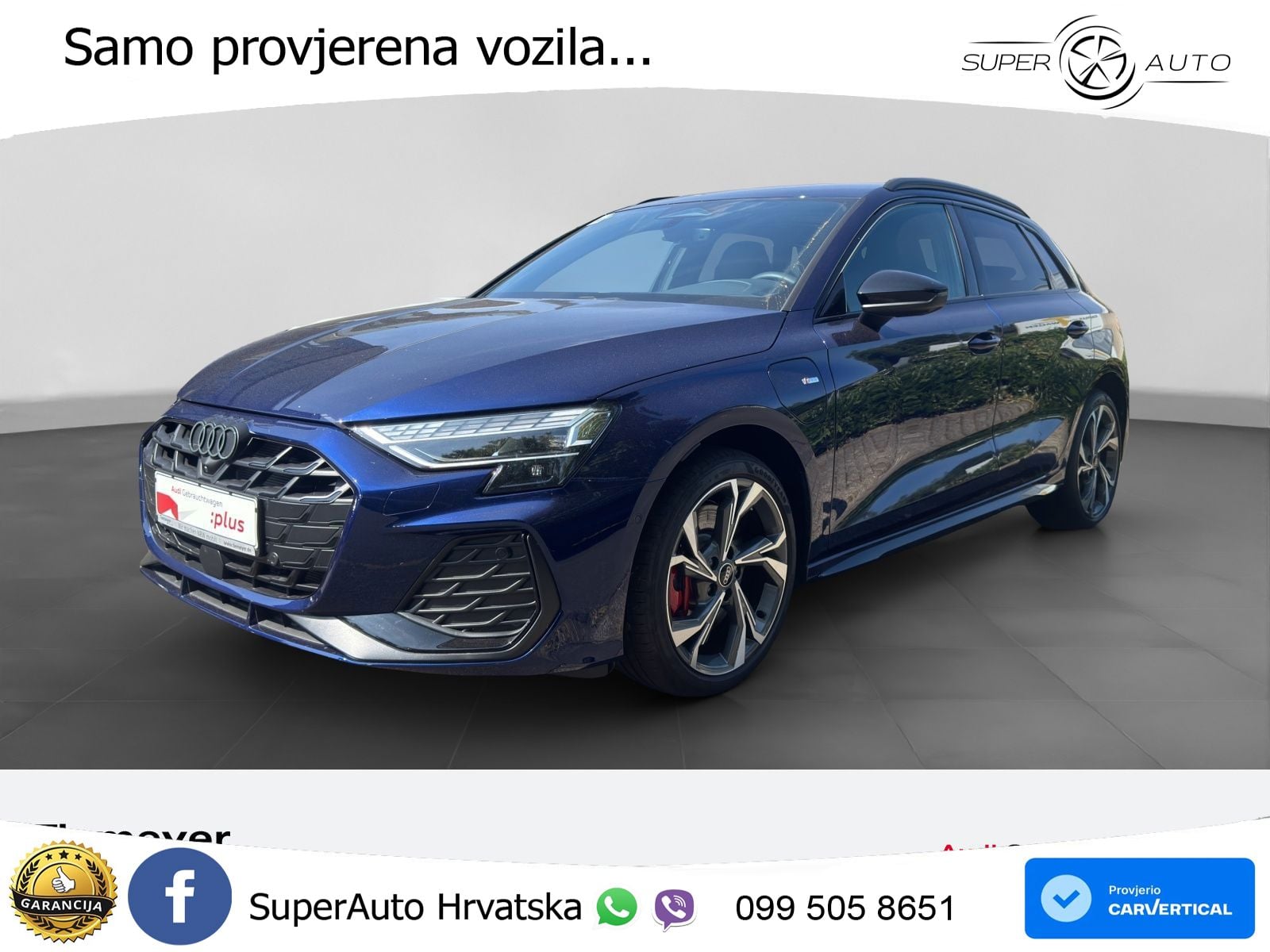 Audi A3 45 TFSIe (272 KS) S tronic LED+GR SJED+ACC