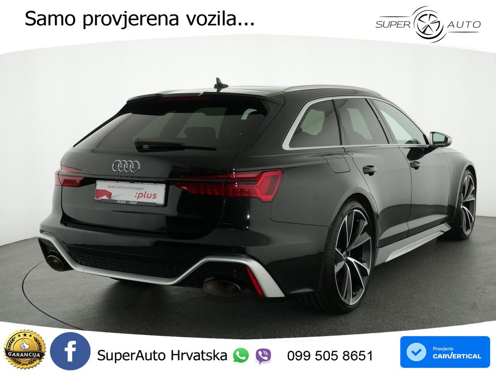 Audi RS6 Avant 4.0 TFSI V8 (600 KS) quattro Tiptronic Kuka ACC+HEAD+GR SJED+360+PANO