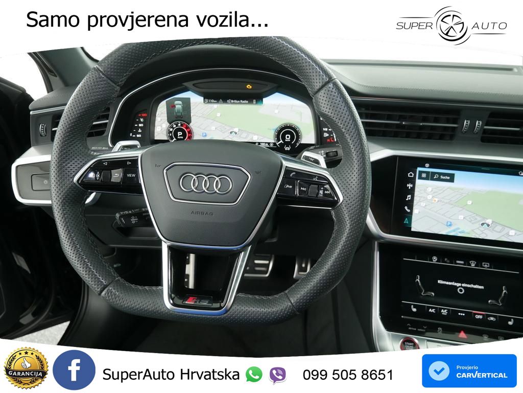 Audi RS6 Avant 4.0 TFSI V8 (600 KS) quattro Tiptronic Kuka ACC+HEAD+GR SJED+360+PANO