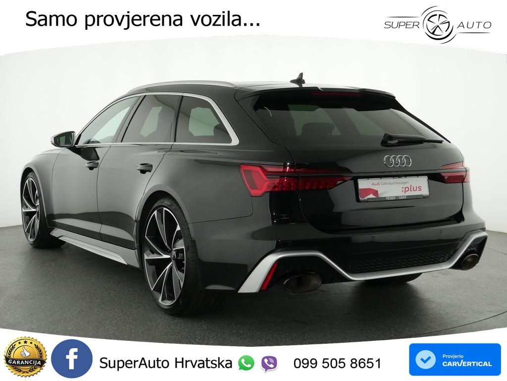 Audi RS6 Avant 4.0 TFSI V8 (600 KS) quattro Tiptronic Kuka ACC+HEAD+GR SJED+360+PANO