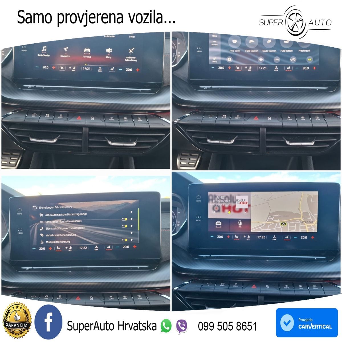 Škoda Octavia Combi RS 2.0 TDI (200 KS) DSG LED+GR SJED+ACC