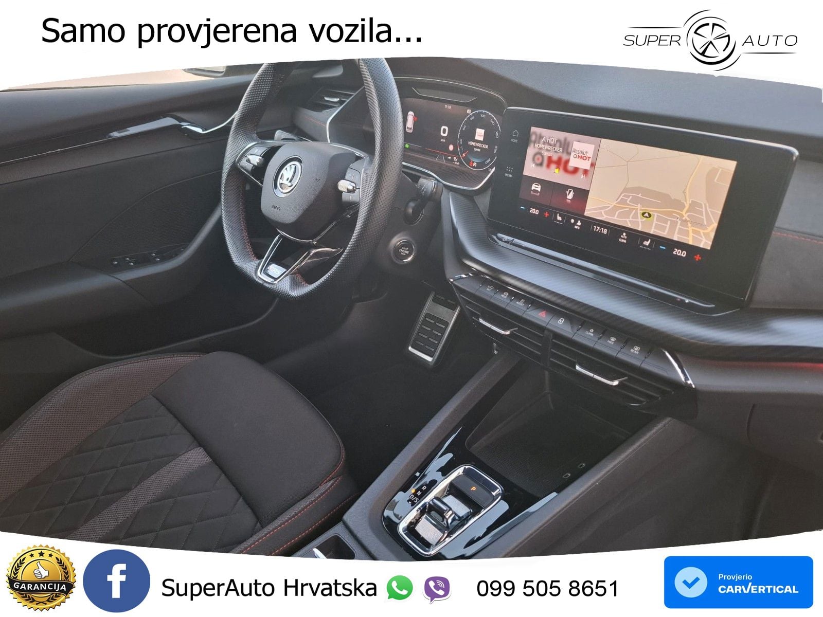 Škoda Octavia Combi RS 2.0 TDI (200 KS) DSG LED+GR SJED+ACC