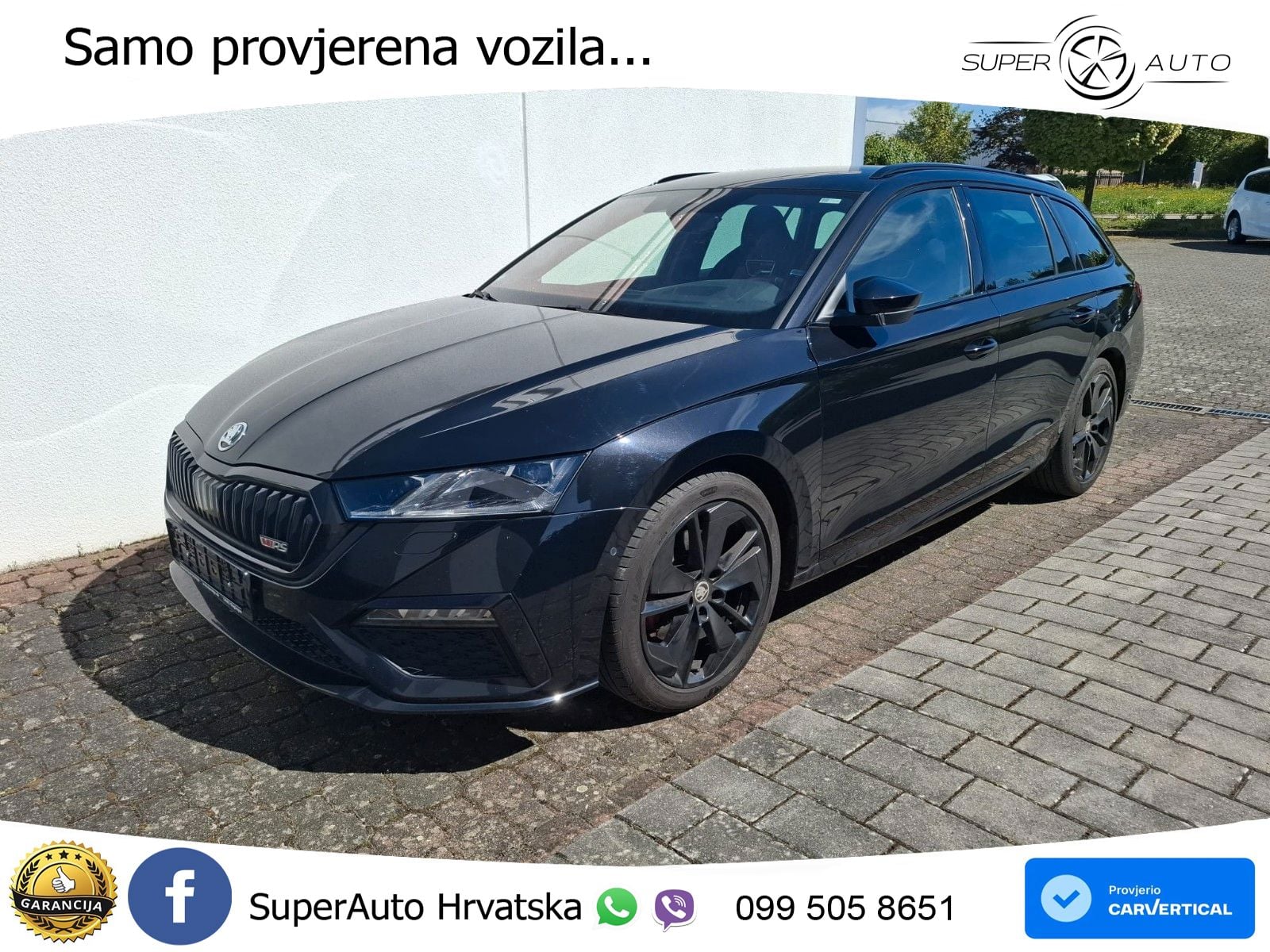 Škoda Octavia Combi RS 2.0 TDI (200 KS) DSG LED+GR SJED+ACC