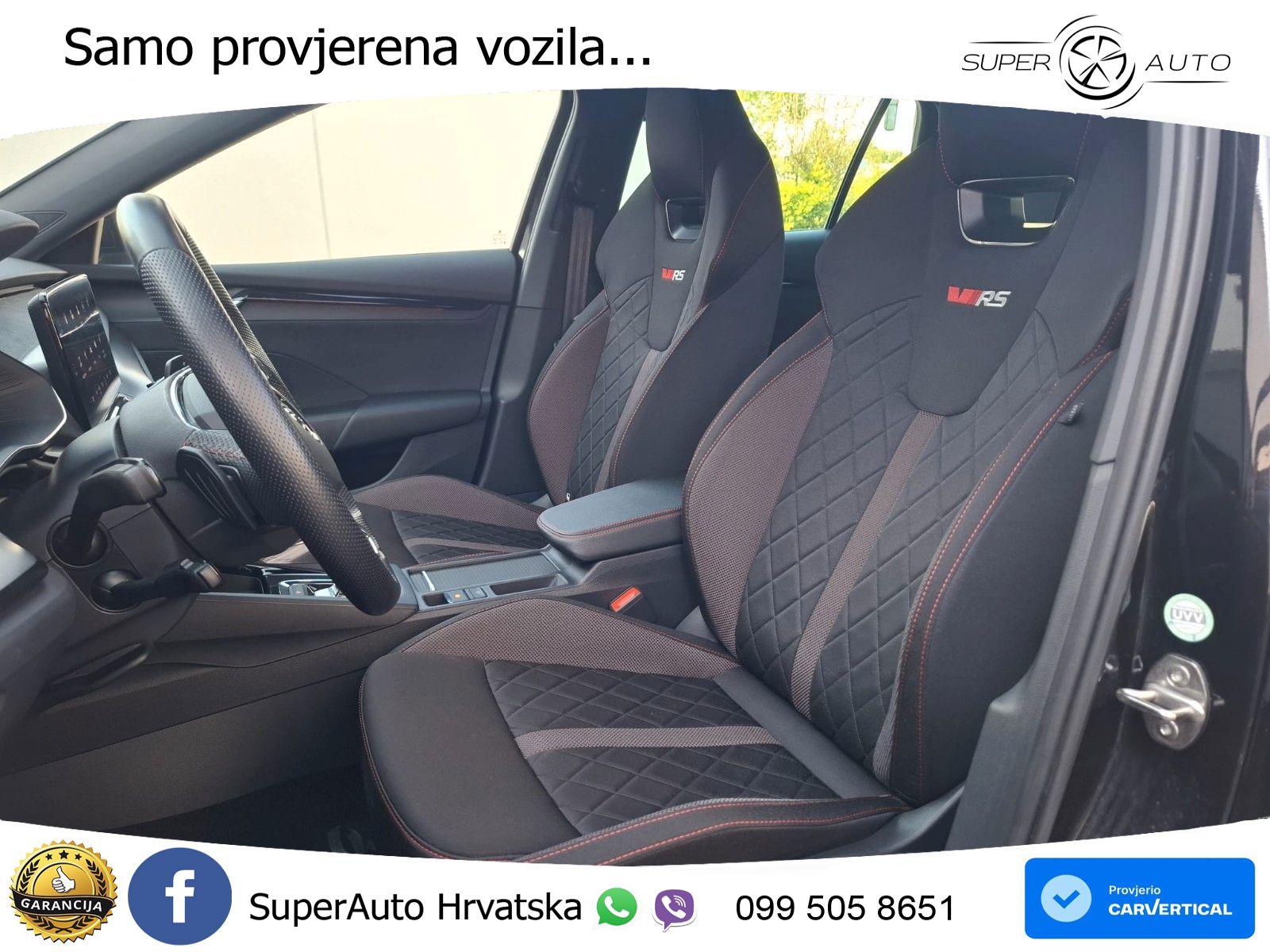 Škoda Octavia Combi RS 2.0 TDI (200 KS) DSG LED+GR SJED+ACC