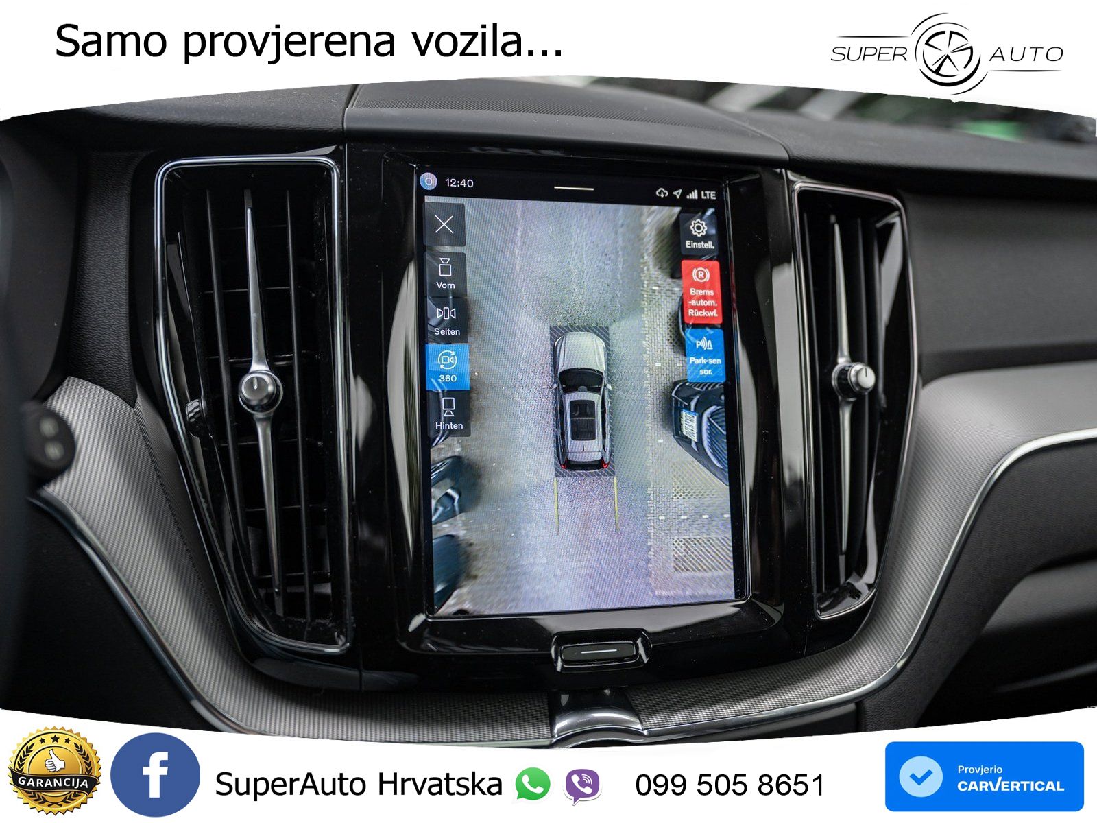 Volvo XC60 B4 Benzin FWD Geartronic ACC+HEAD+4xGR SJED+360+PANO