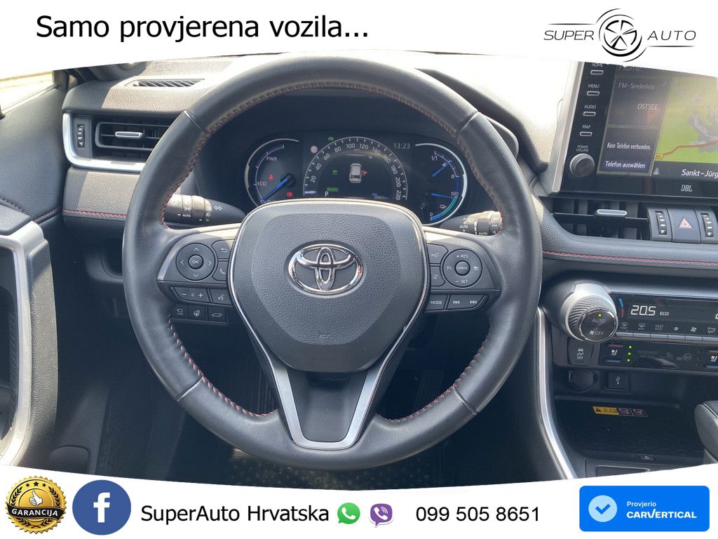 Toyota RAV4 2.5 (306 KS) Hybrid AWD-i eCVT LED+GR SJED+ACC