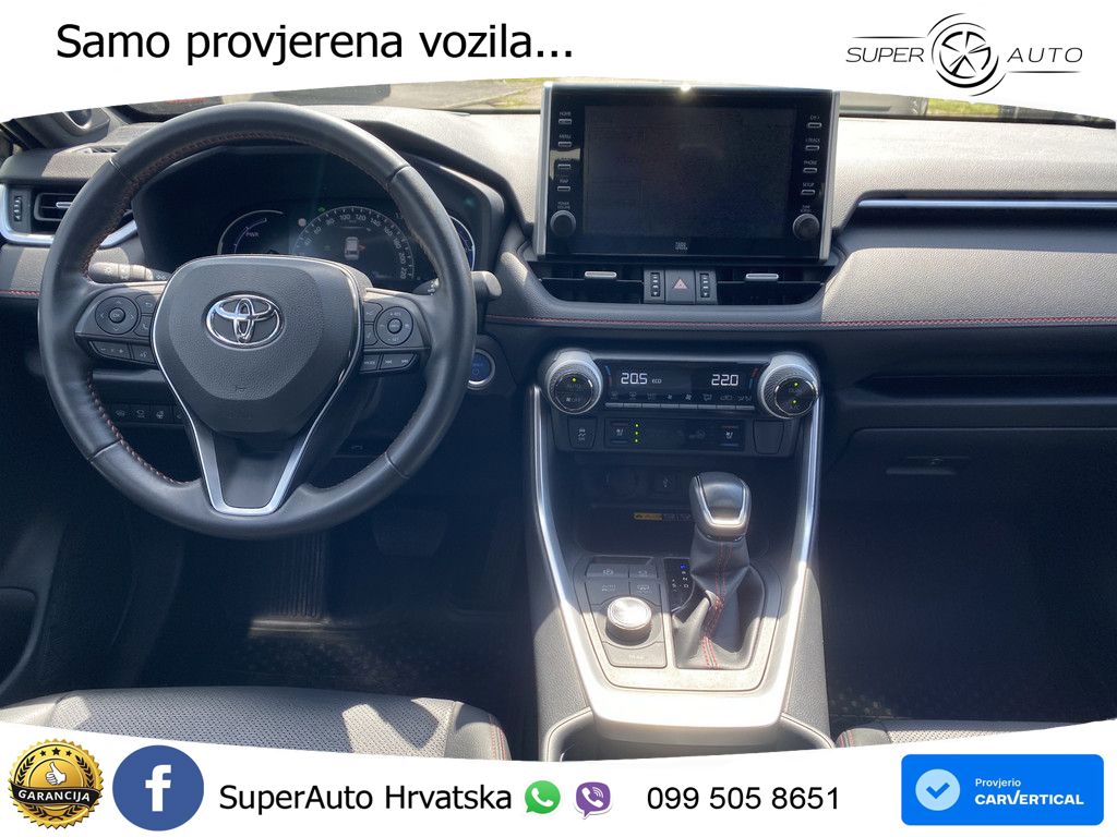 Toyota RAV4 2.5 (306 KS) Hybrid AWD-i eCVT LED+GR SJED+ACC