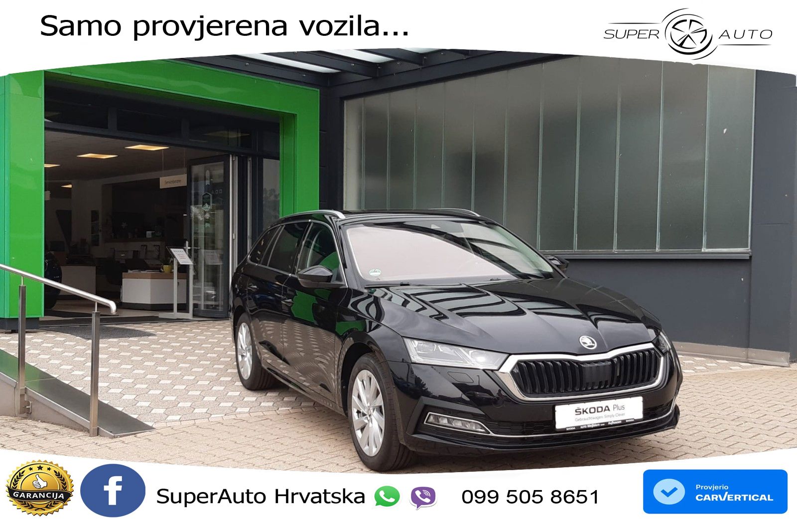 Škoda Octavia Combi 1.5 TSI EVO e-TEC (150 KS) DSG Selection