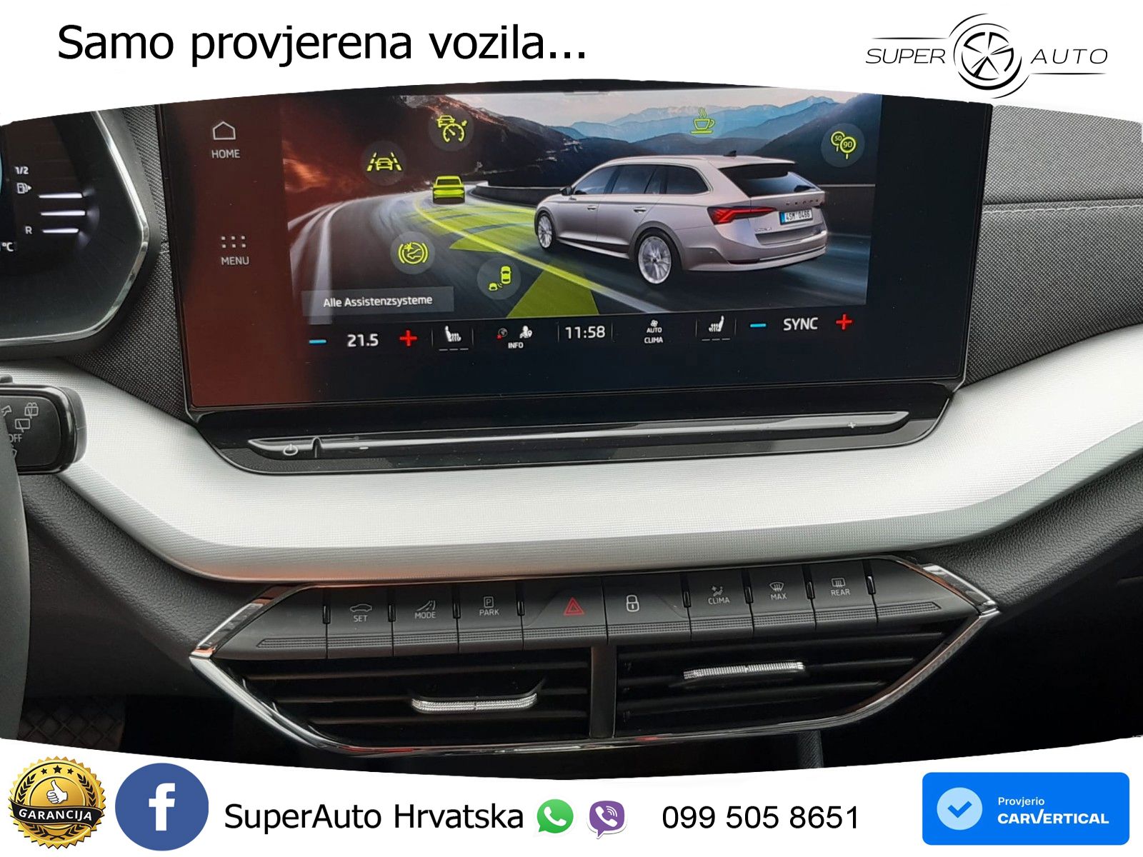 Škoda Octavia Combi 1.5 TSI EVO e-TEC (150 KS) DSG Selection