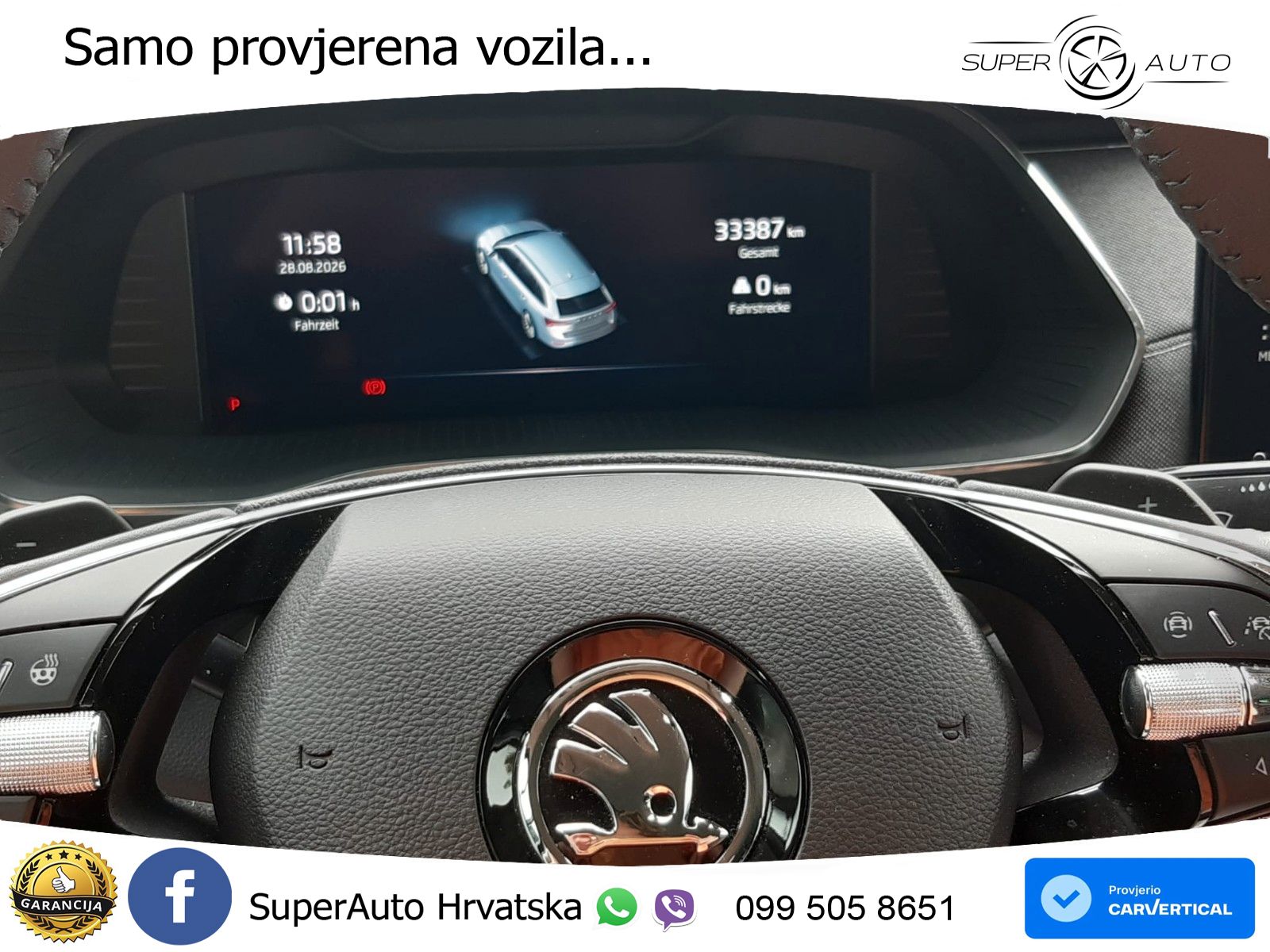 Škoda Octavia Combi 1.5 TSI EVO e-TEC (150 KS) DSG Selection