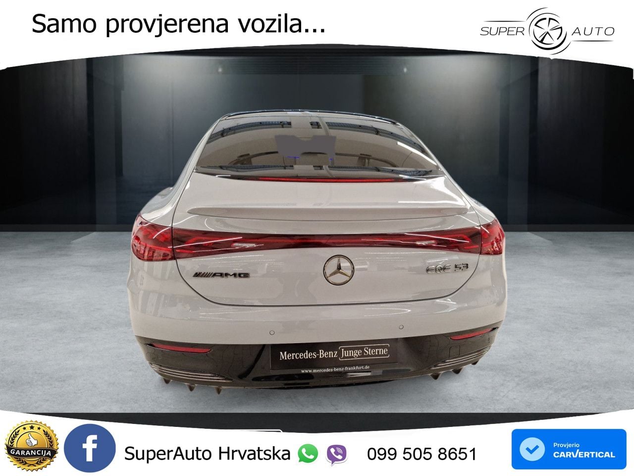 Mercedes EQE AMG 53 100 kWh (625 KS) 4MATIC+ ACC+HEAD+4xGR SJED+360+PANO