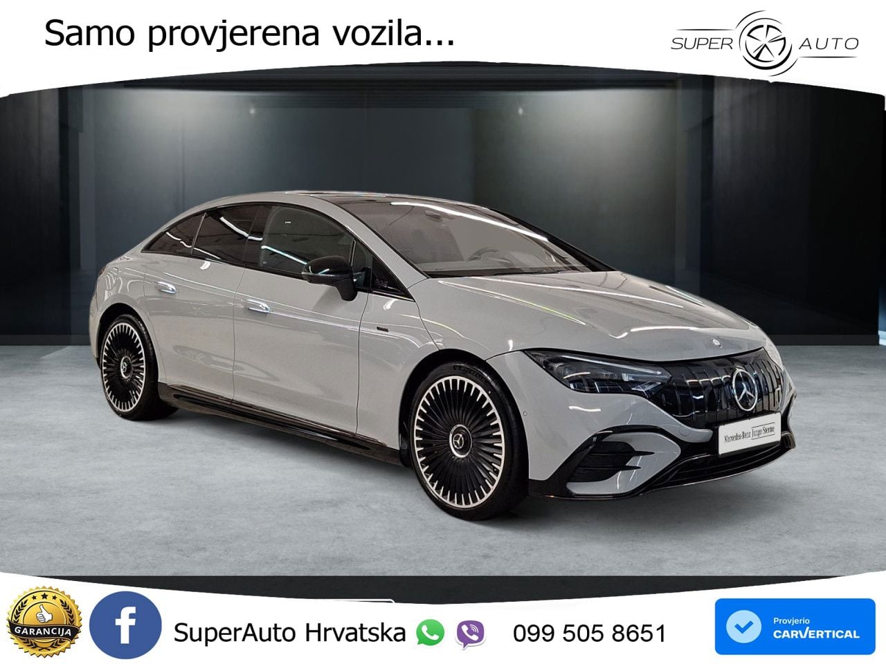 Mercedes EQE AMG 53 100 kWh (625 KS) 4MATIC+ ACC+HEAD+4xGR SJED+360+PANO