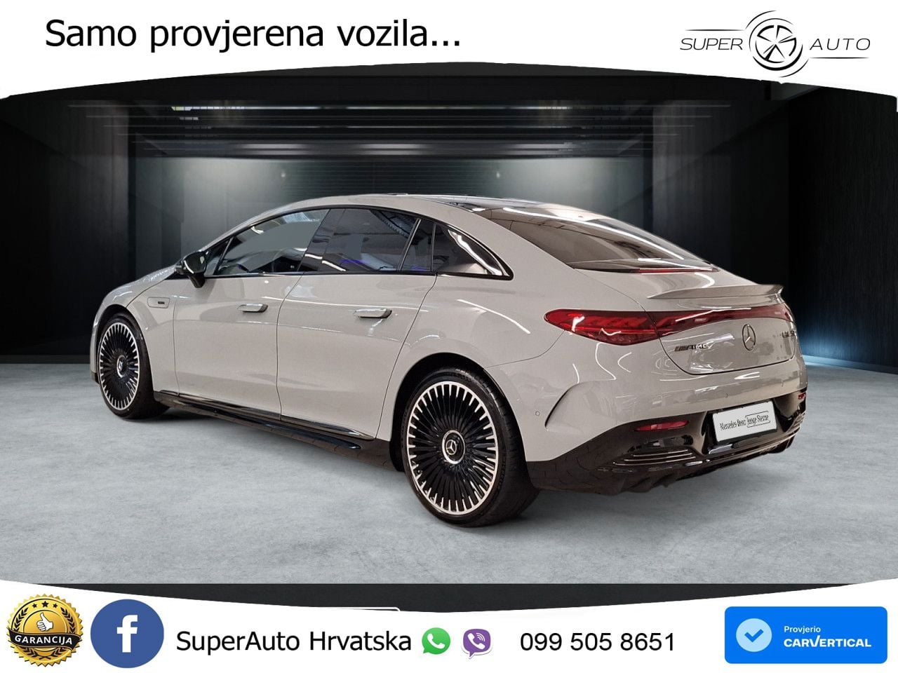 Mercedes EQE AMG 53 100 kWh (625 KS) 4MATIC+ ACC+HEAD+4xGR SJED+360+PANO