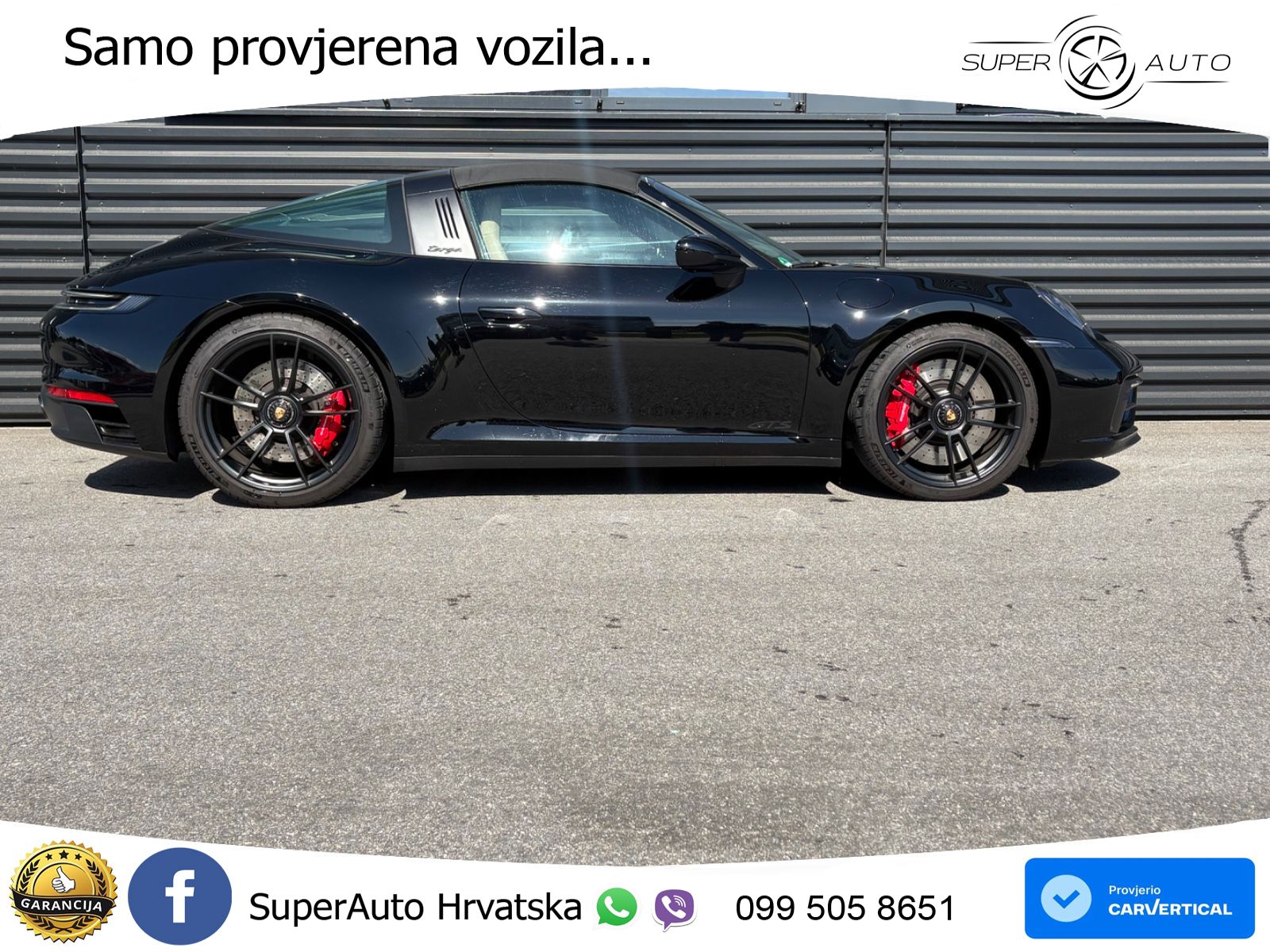 Porsche 911 Targa 4 GTS 3.0 (480 KS) PDK LED+GR SJED+ACC