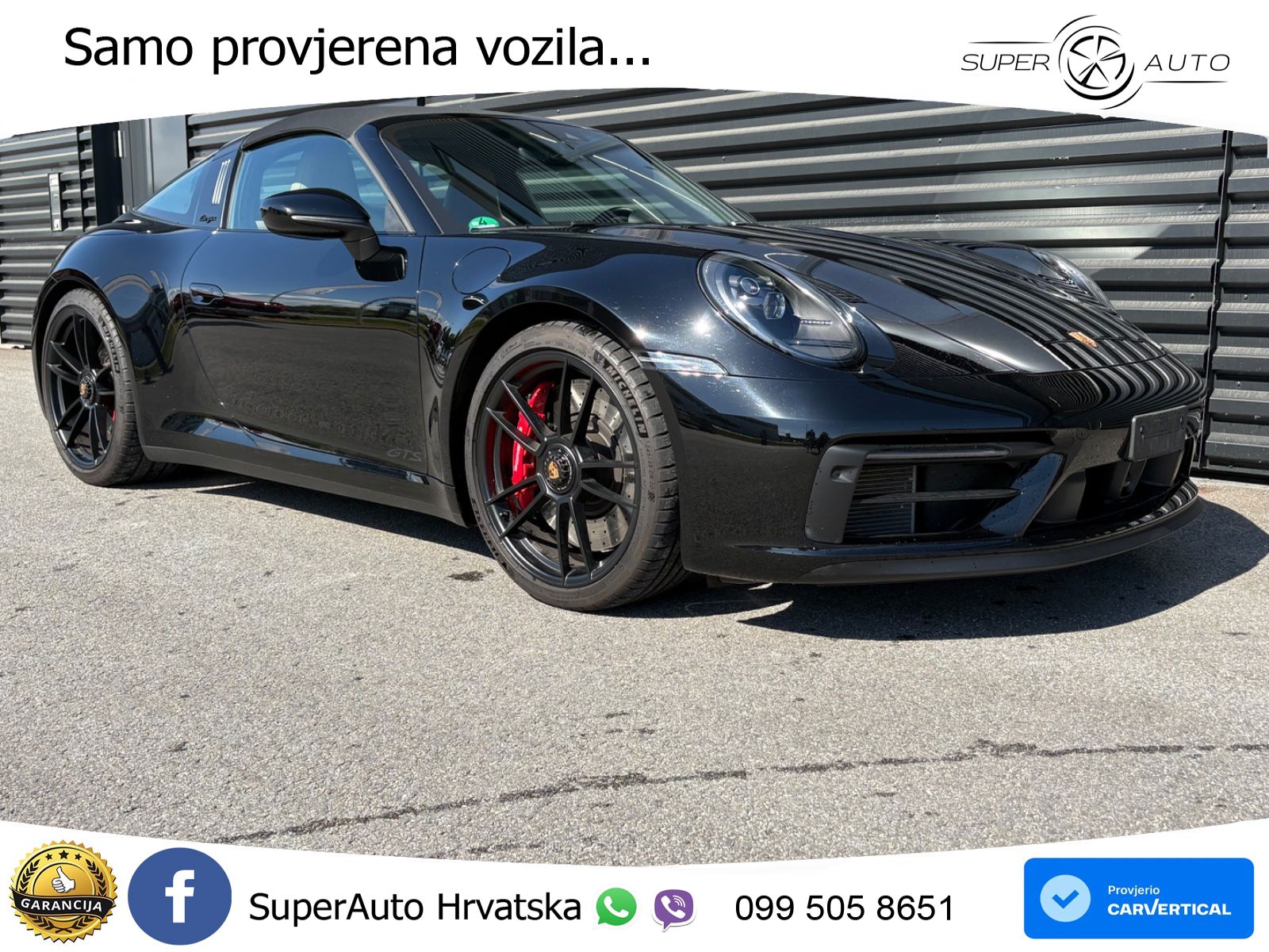 Porsche 911 Targa 4 GTS 3.0 (480 KS) PDK LED+GR SJED+ACC