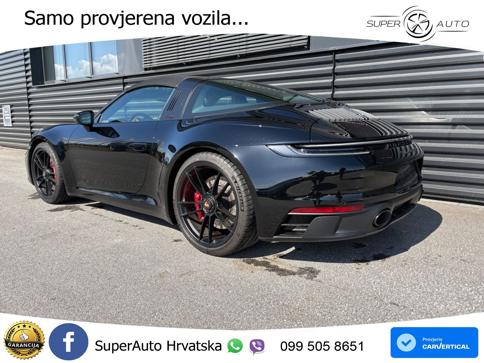 Porsche 911 Targa 4 GTS 3.0 (480 KS) PDK LED+GR SJED+ACC