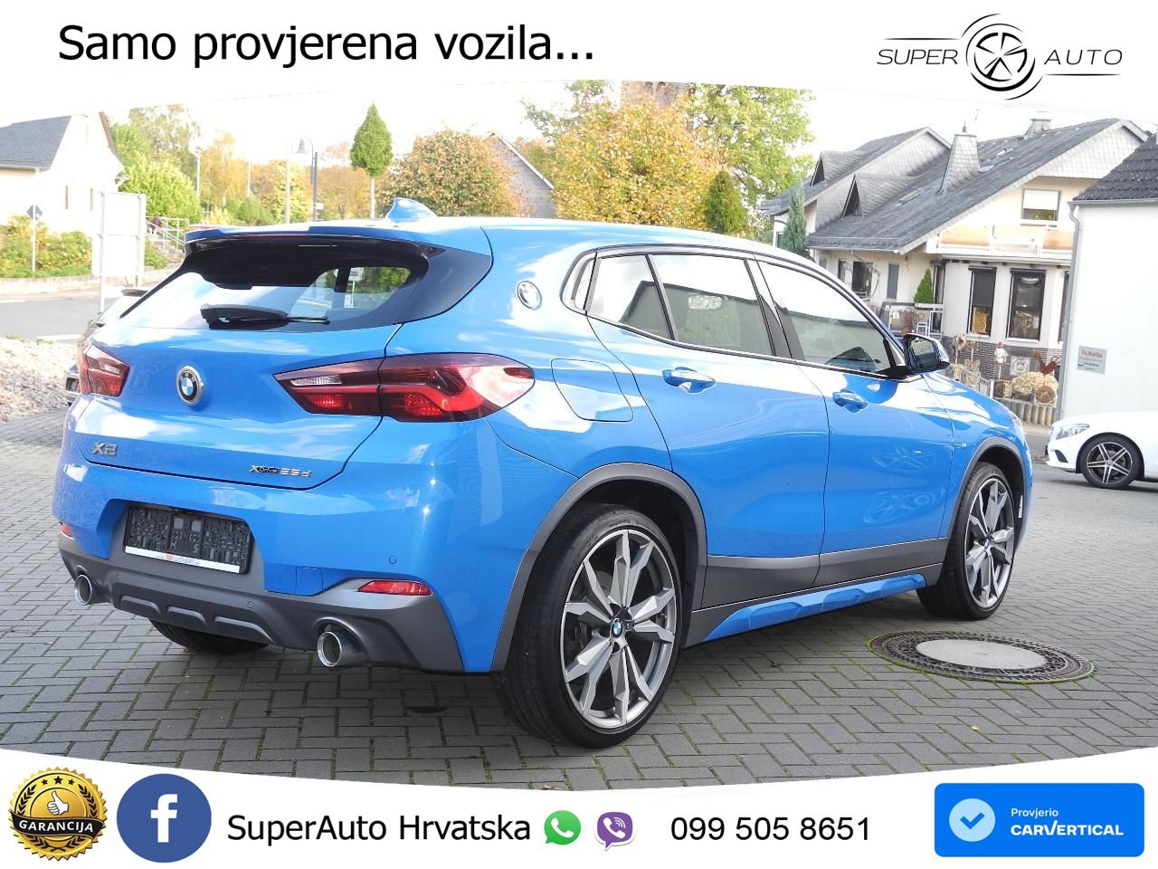 BMW X2 xDrive25d Steptronic M Sport LED+GR SJED+ACC