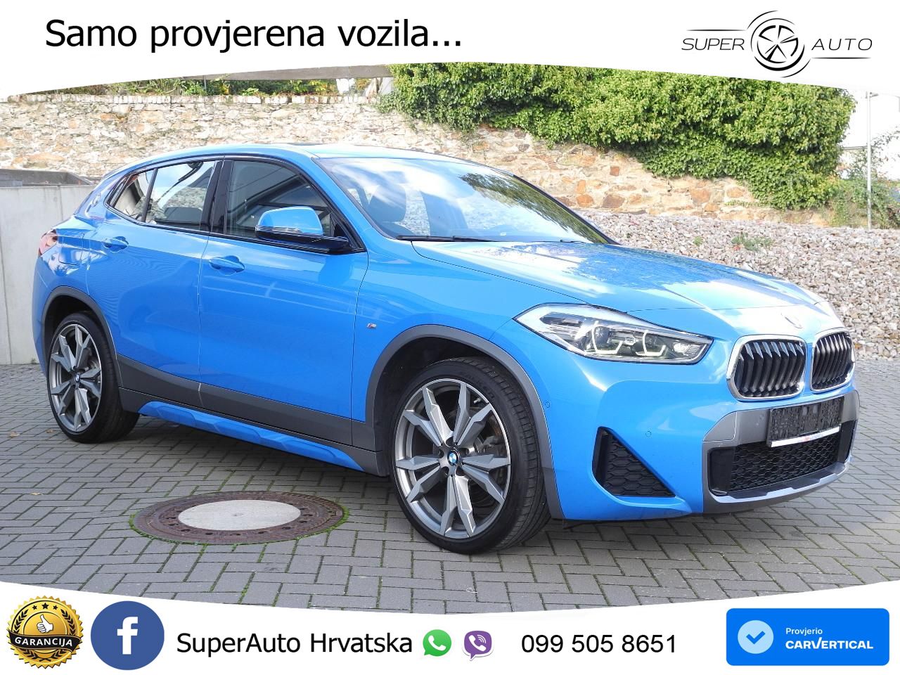 BMW X2 xDrive25d Steptronic M Sport LED+GR SJED+ACC