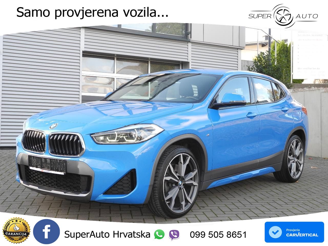 BMW X2 xDrive25d Steptronic M Sport LED+GR SJED+ACC