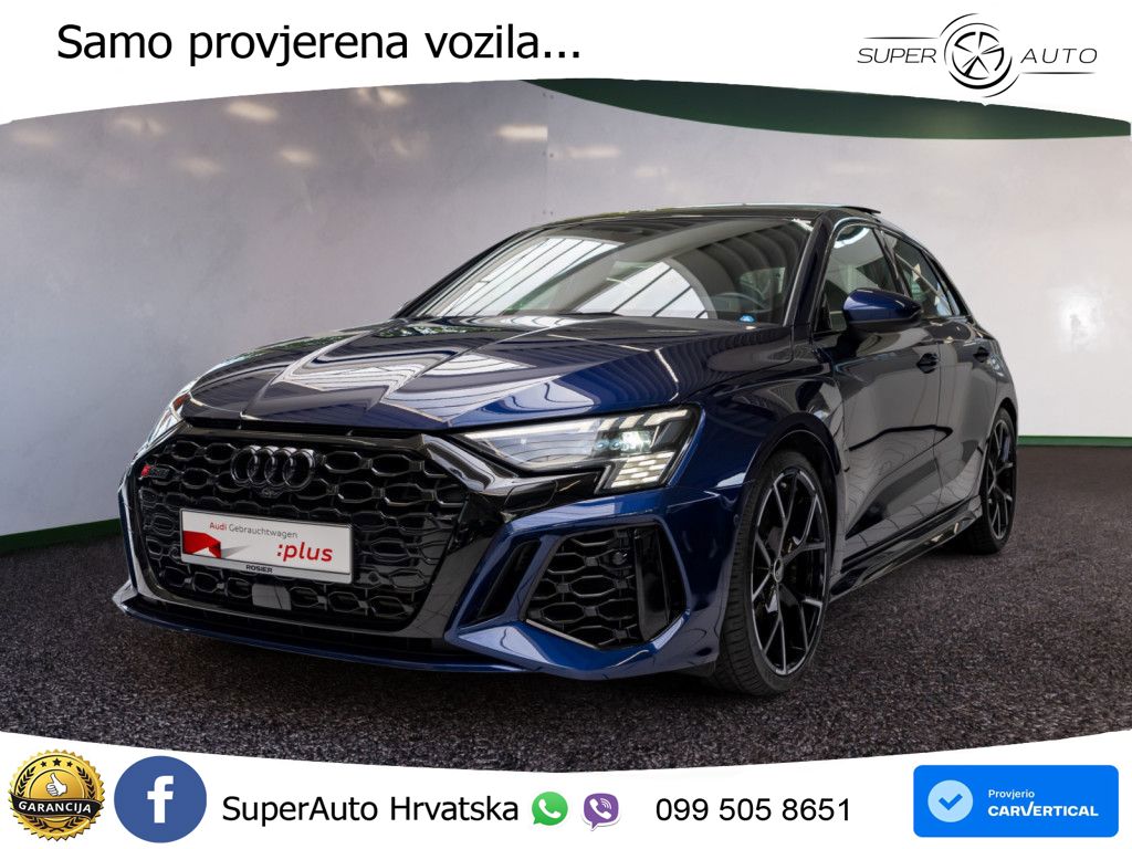 Audi RS3 Sedan 2.5 TFSI (400 KS) quattro S tronic LED+GR SJED+ACC