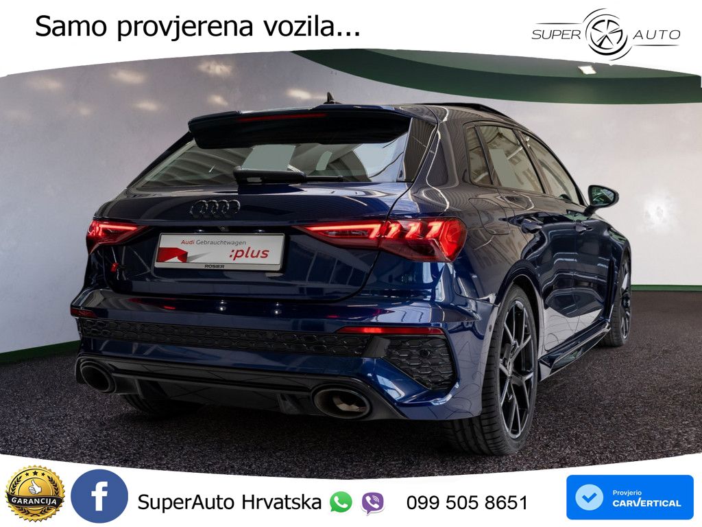 Audi RS3 Sedan 2.5 TFSI (400 KS) quattro S tronic LED+GR SJED+ACC
