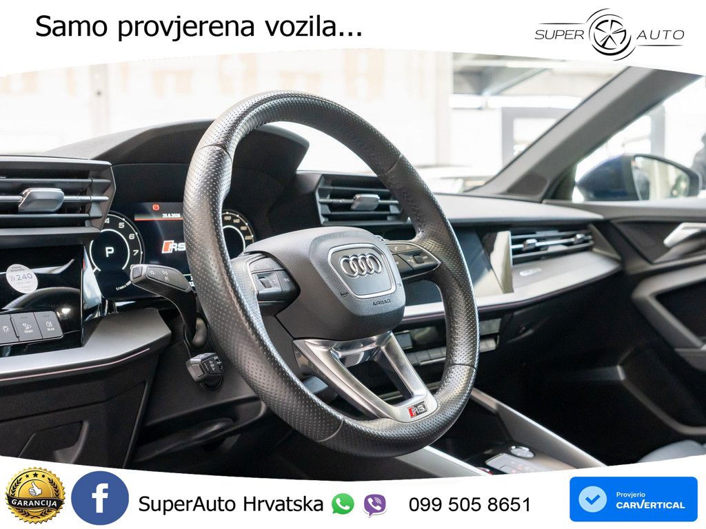 Audi RS3 Sedan 2.5 TFSI (400 KS) quattro S tronic LED+GR SJED+ACC