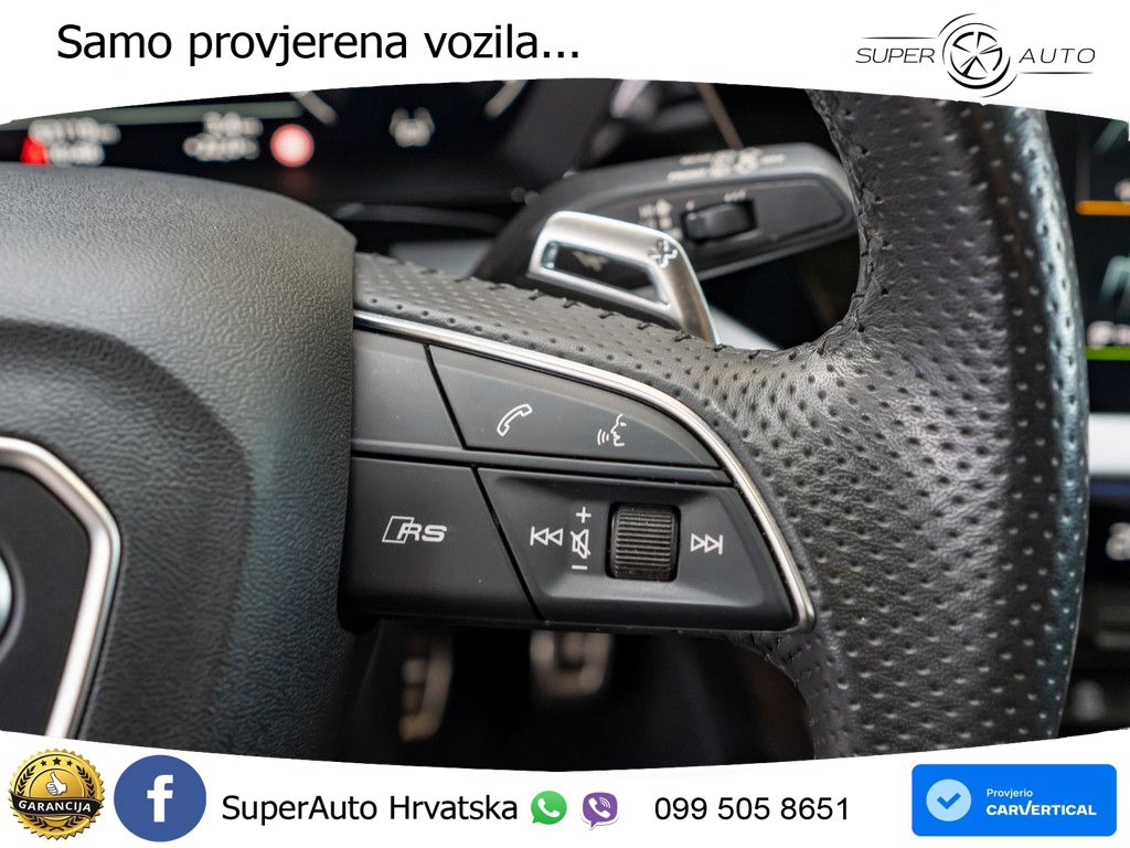 Audi RS3 Sedan 2.5 TFSI (400 KS) quattro S tronic LED+GR SJED+ACC