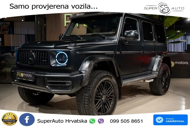 Mercedes AMG G 63 Long V8 (585 KS) 4MATIC 9G-TRONIC AMG SPEEDSHIFT TCT
