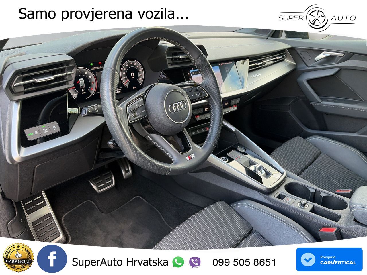 Audi A3 40 TFSI (190 KS) quattro S tronic S line