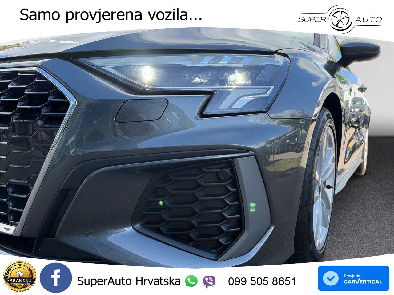 Audi A3 40 TFSI (190 KS) quattro S tronic S line
