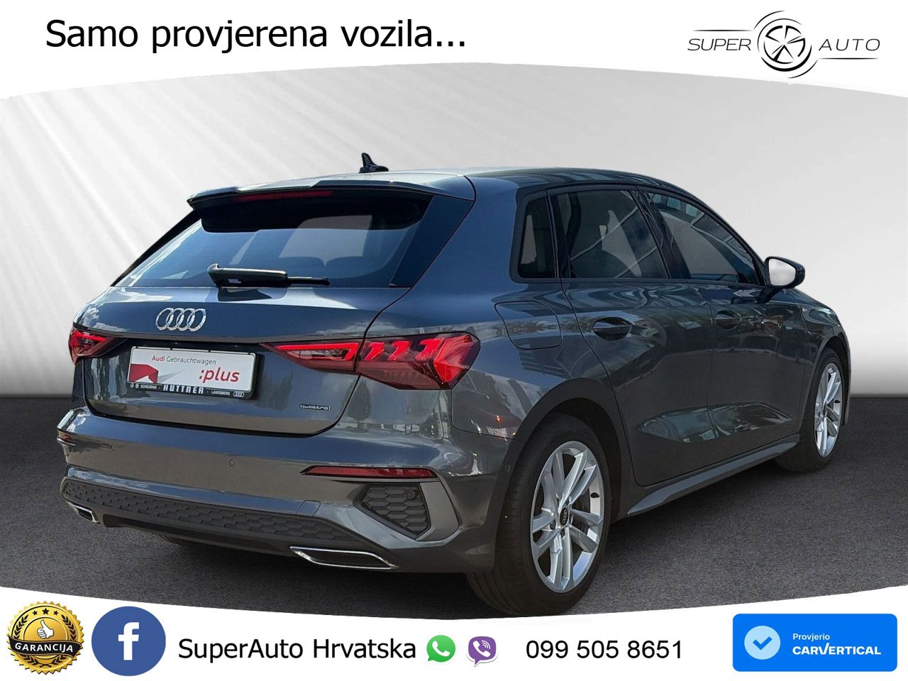 Audi A3 40 TFSI (190 KS) quattro S tronic S line