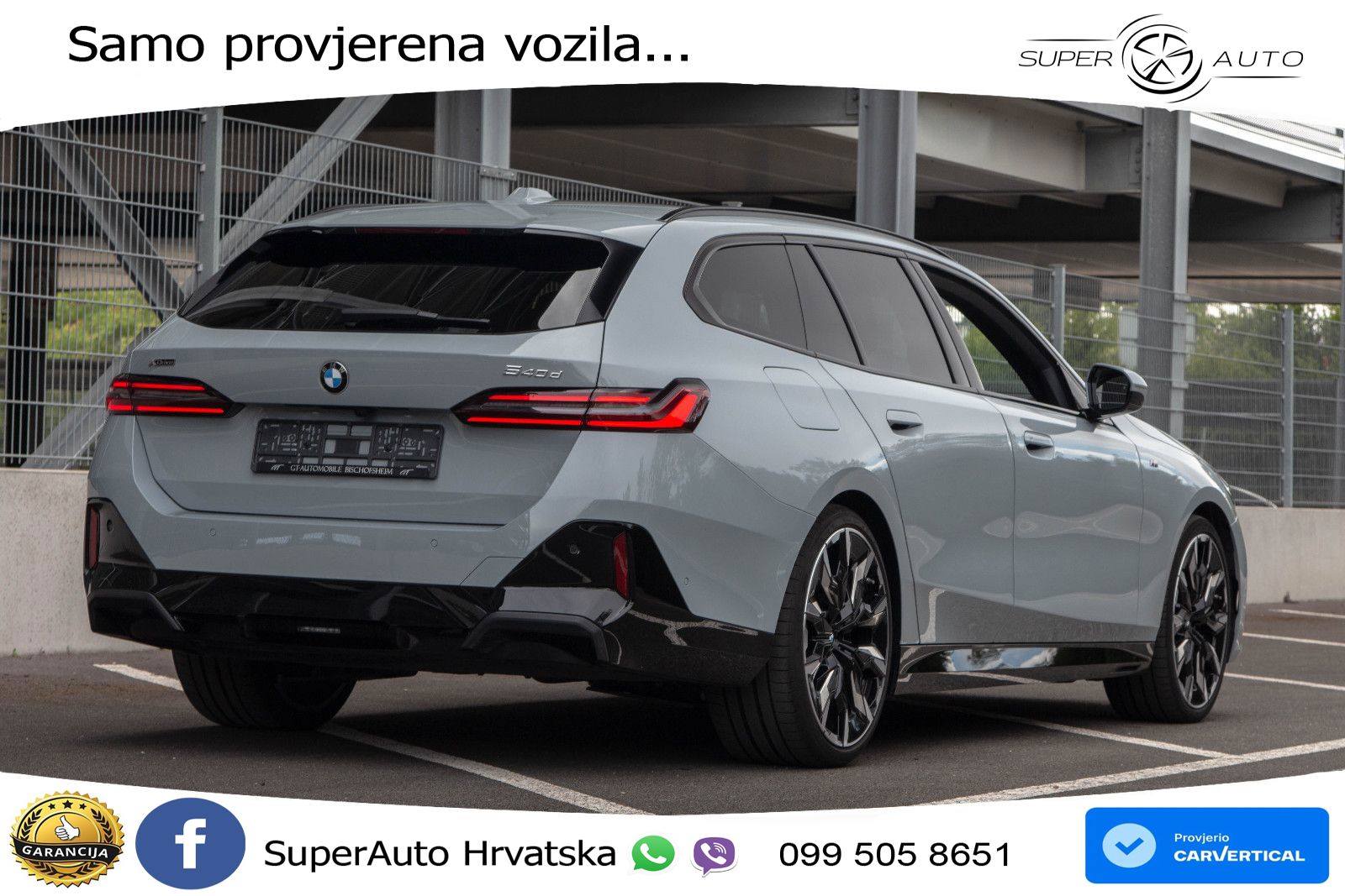 BMW 540d Touring (303 KS) xDrive Steptronic M Sport LED+GR SJED+ACC