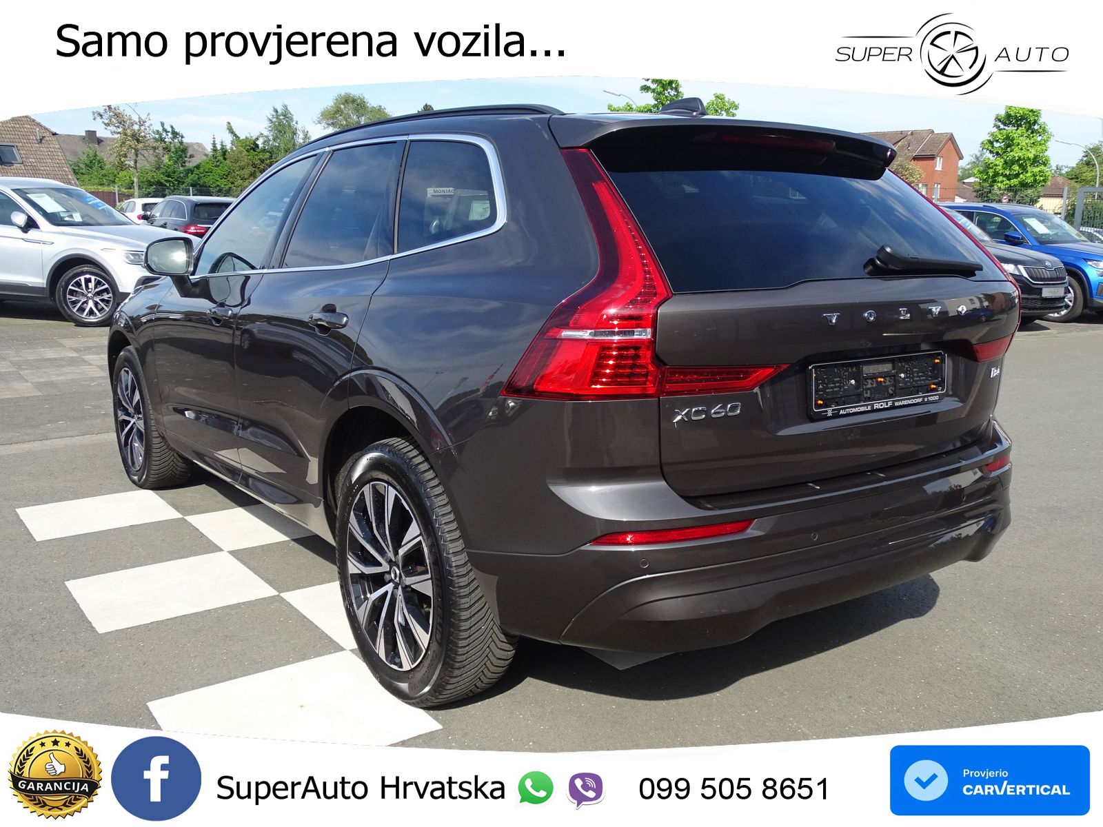 Volvo XC60 B4 Diesel FWD Geartronic LED+GR SJED+ACC