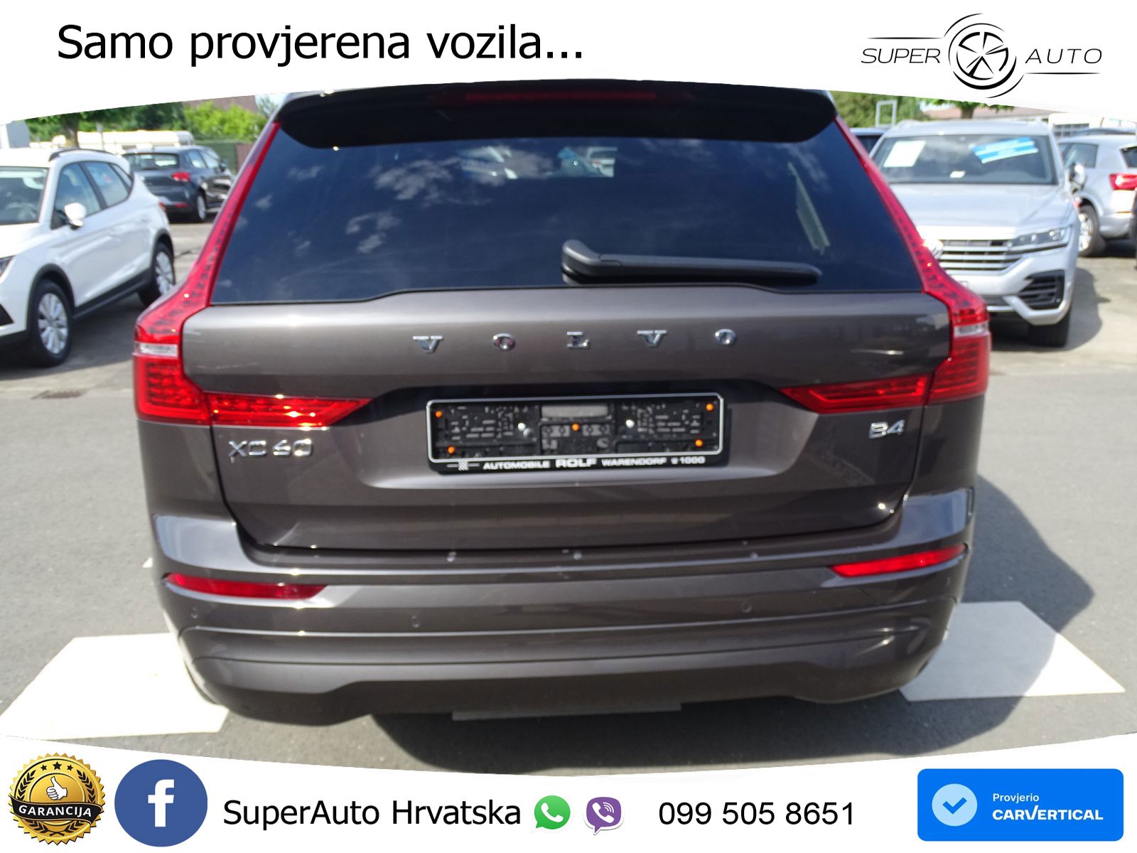Volvo XC60 B4 Diesel FWD Geartronic LED+GR SJED+ACC