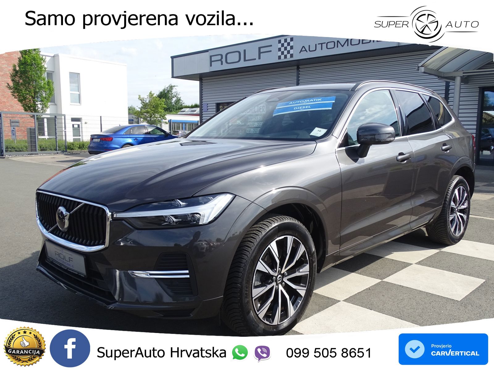 Volvo XC60 B4 Diesel FWD Geartronic LED+GR SJED+ACC