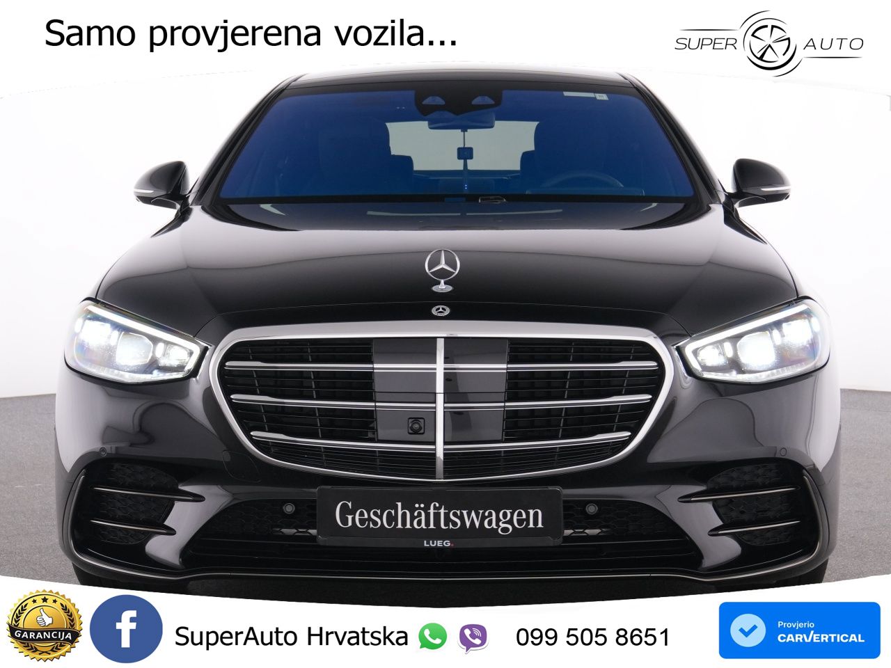 Mercedes S 450d (367 KS) EQ Boost 4MATIC 9G-TRONIC AMG ACC+HEAD+4xGR SJED+360+PANO