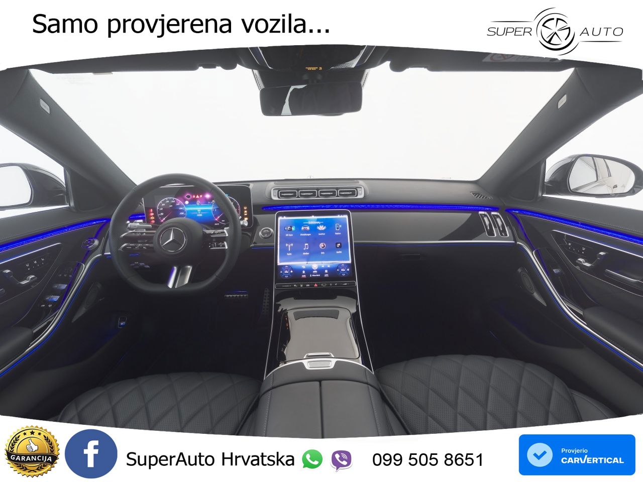 Mercedes S 450d (367 KS) EQ Boost 4MATIC 9G-TRONIC AMG ACC+HEAD+4xGR SJED+360+PANO