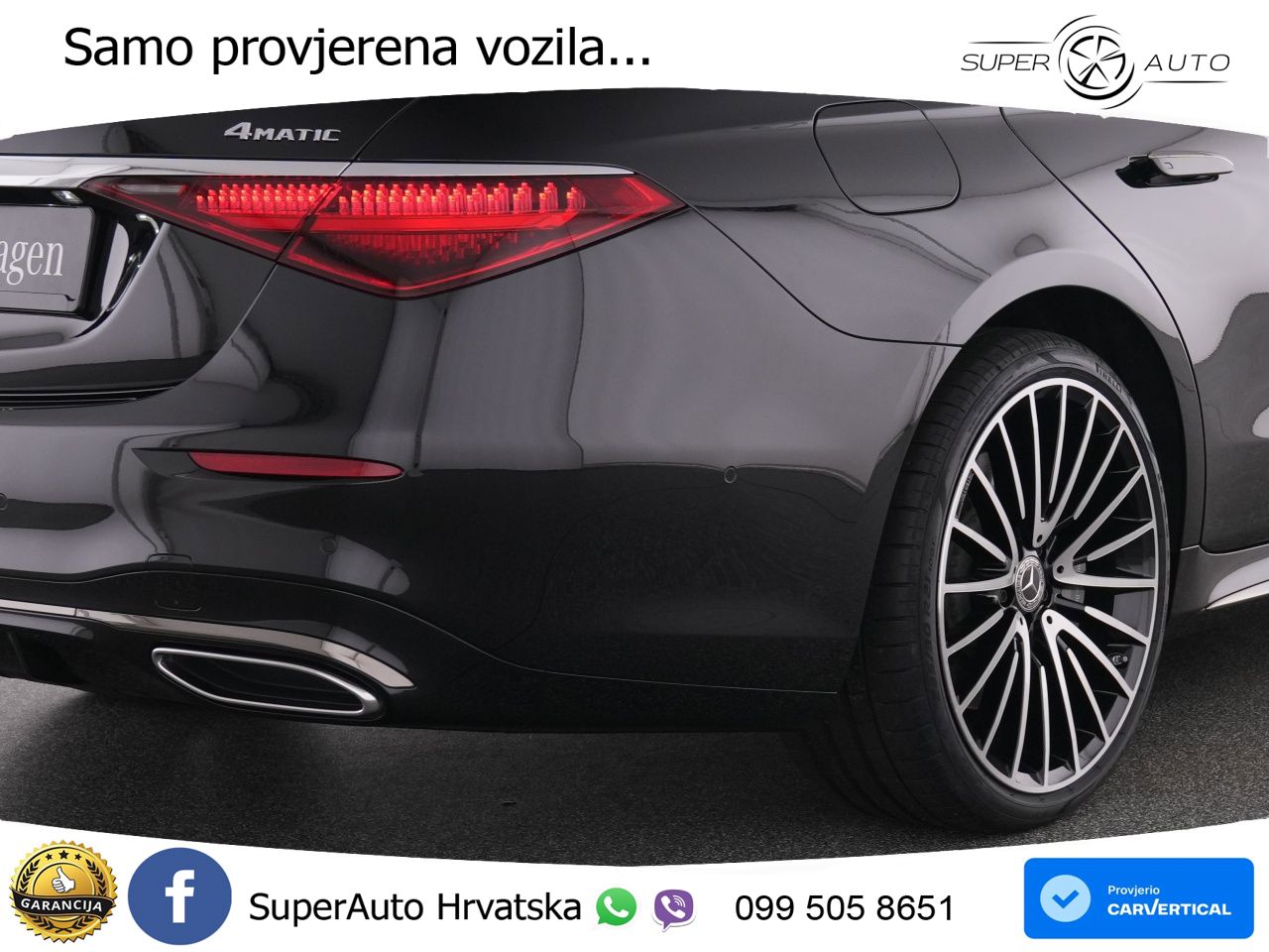 Mercedes S 450d (367 KS) EQ Boost 4MATIC 9G-TRONIC AMG ACC+HEAD+4xGR SJED+360+PANO