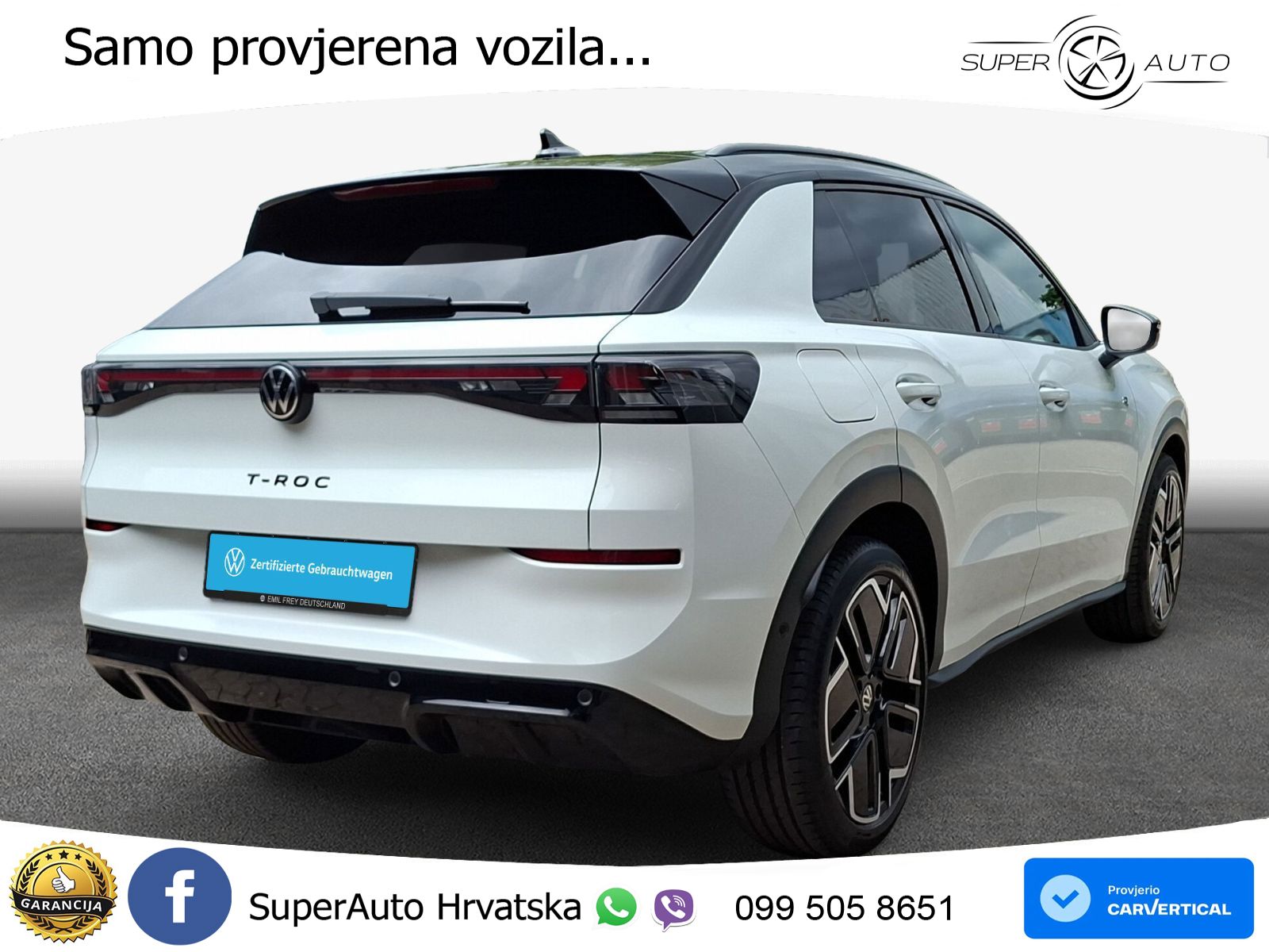 Volkswagen T-Roc II 1.5 eTSI (150 KS)  DSG LED+GR SJED+ACC