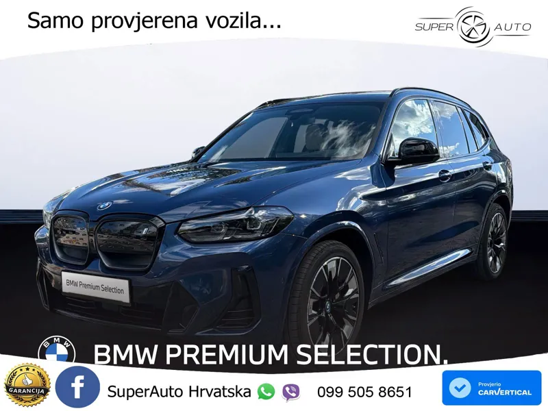BMW iX3 80 kWh (286 KS) M Sport LED+GR SJED+ACC