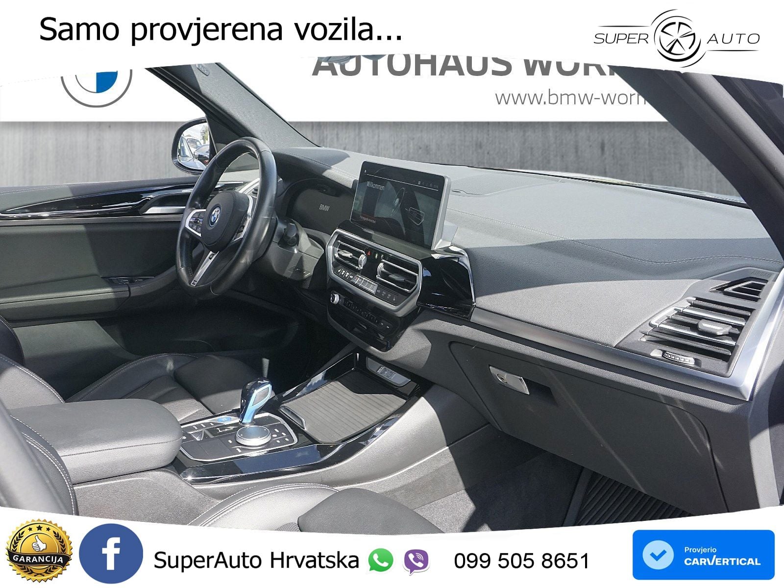 BMW iX3 80 kWh (286 KS) M Sport LED+GR SJED+ACC