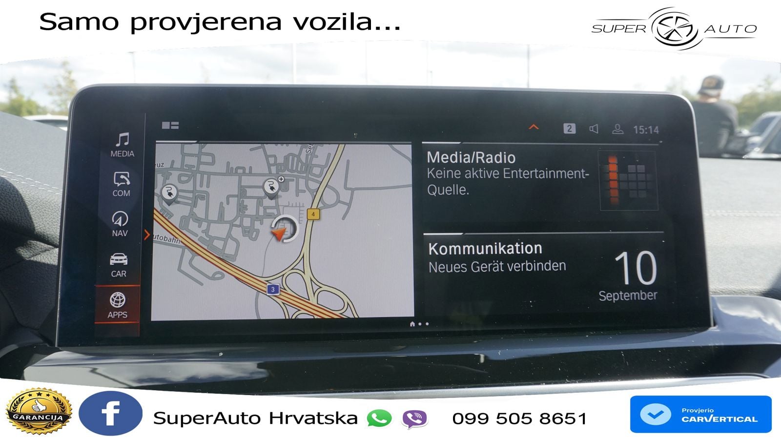 BMW iX3 80 kWh (286 KS) M Sport LED+GR SJED+ACC