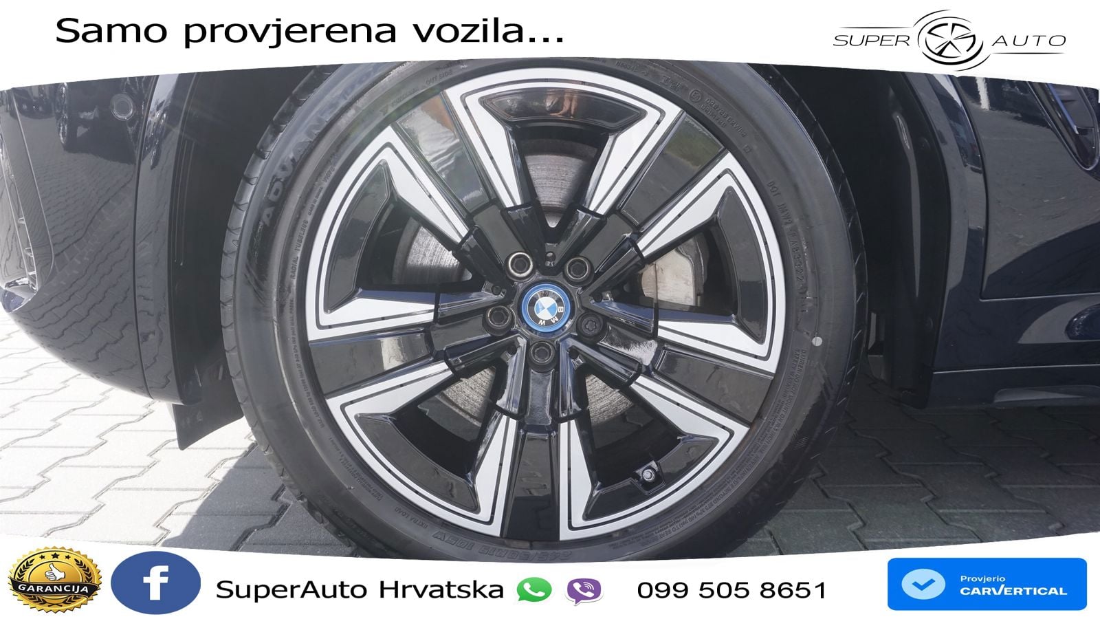 BMW iX3 80 kWh (286 KS) M Sport LED+GR SJED+ACC
