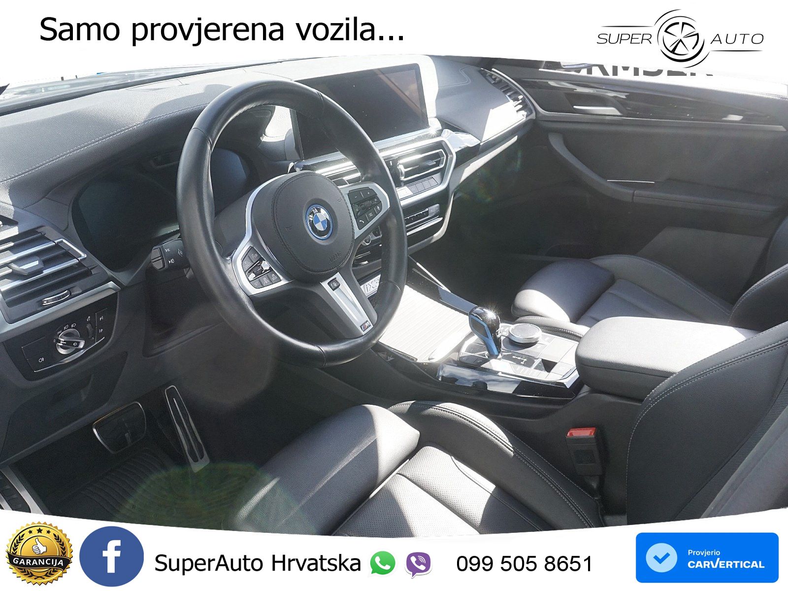BMW iX3 80 kWh (286 KS) M Sport LED+GR SJED+ACC