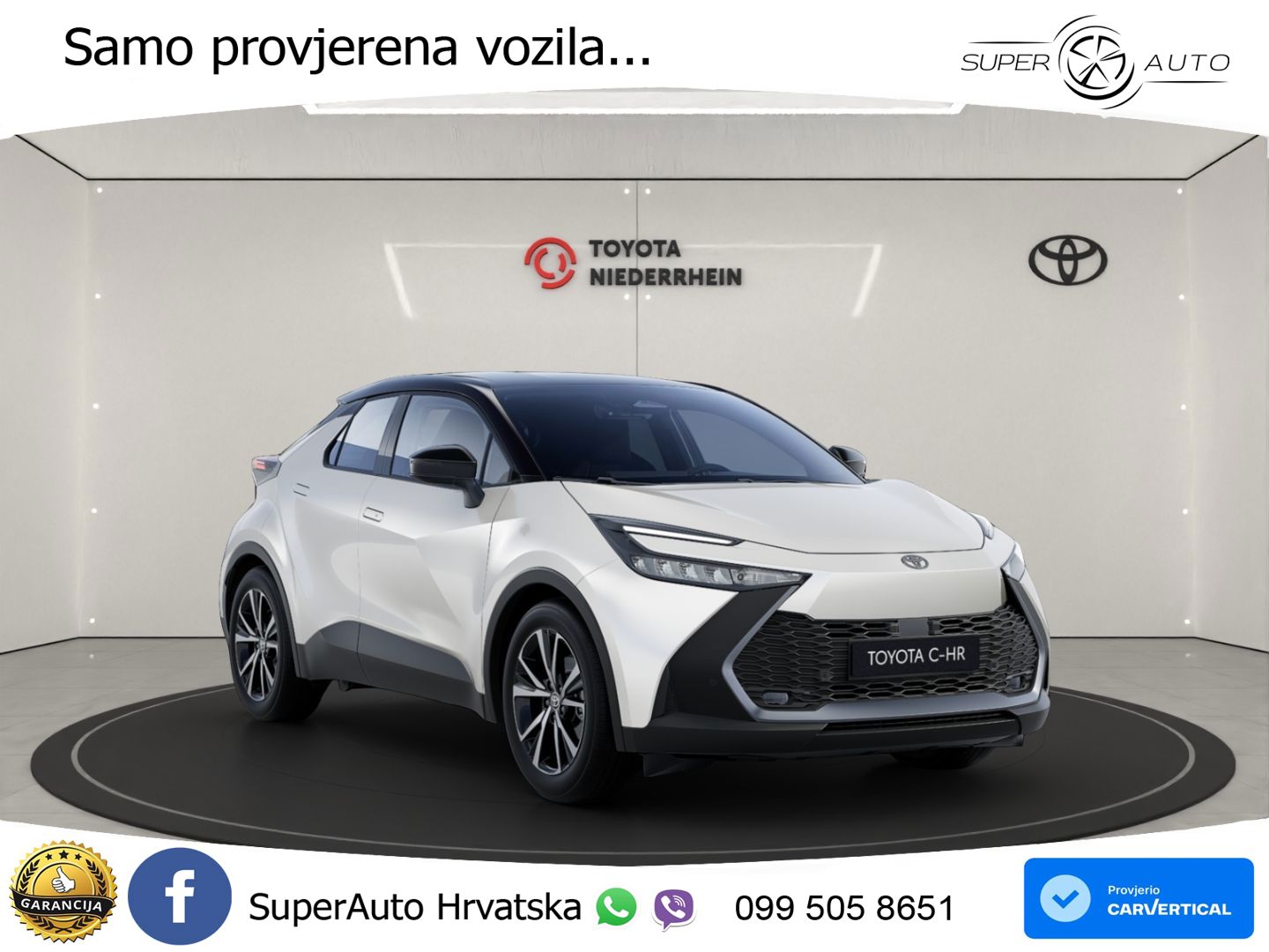 Toyota C-HR 1.8 (140 KS) Hybrid e-CVT Teamplayer LED+GR SJED+ACC