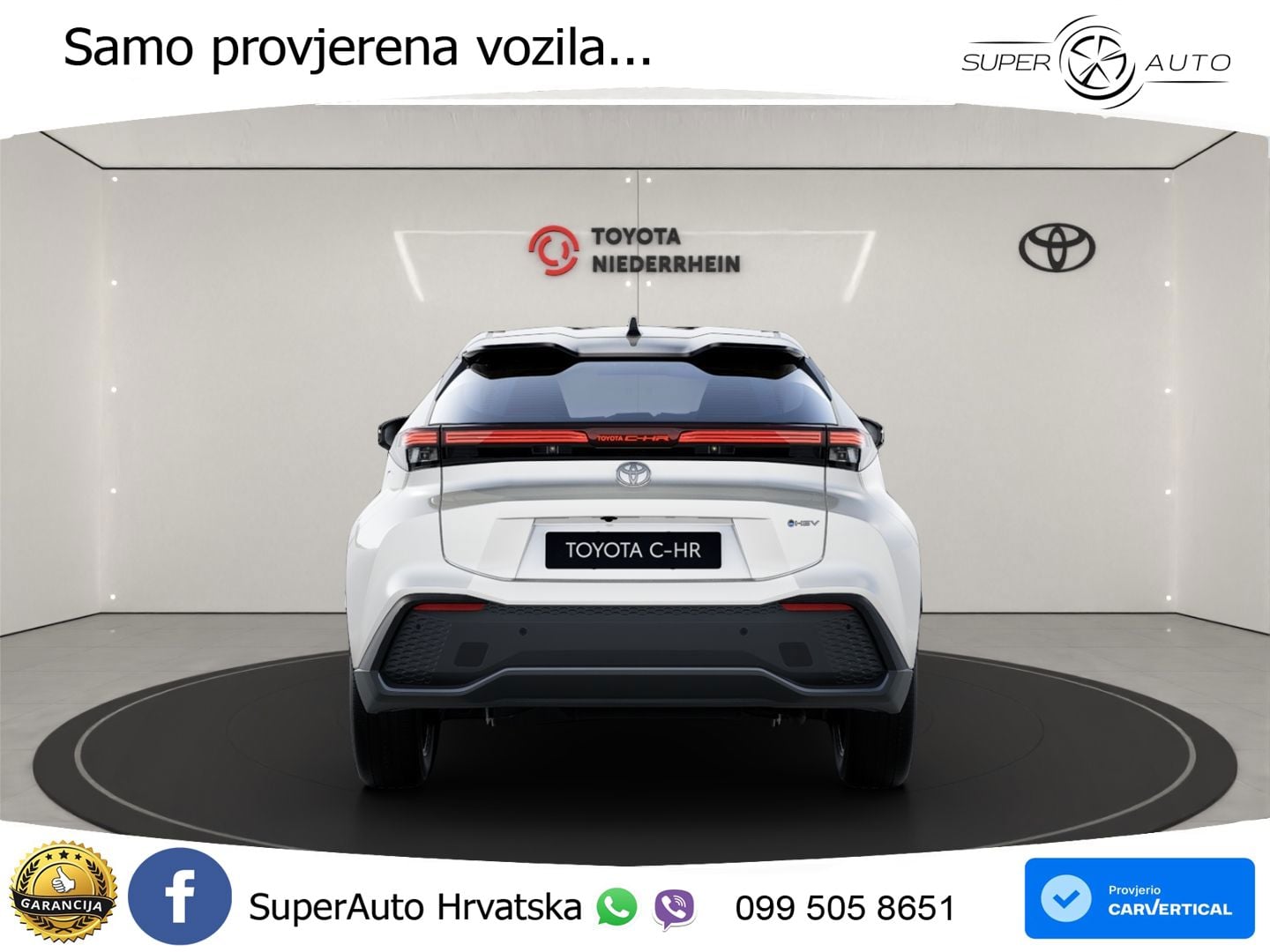 Toyota C-HR 1.8 (140 KS) Hybrid e-CVT Teamplayer LED+GR SJED+ACC